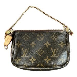 Louis Vuitton leather handbag